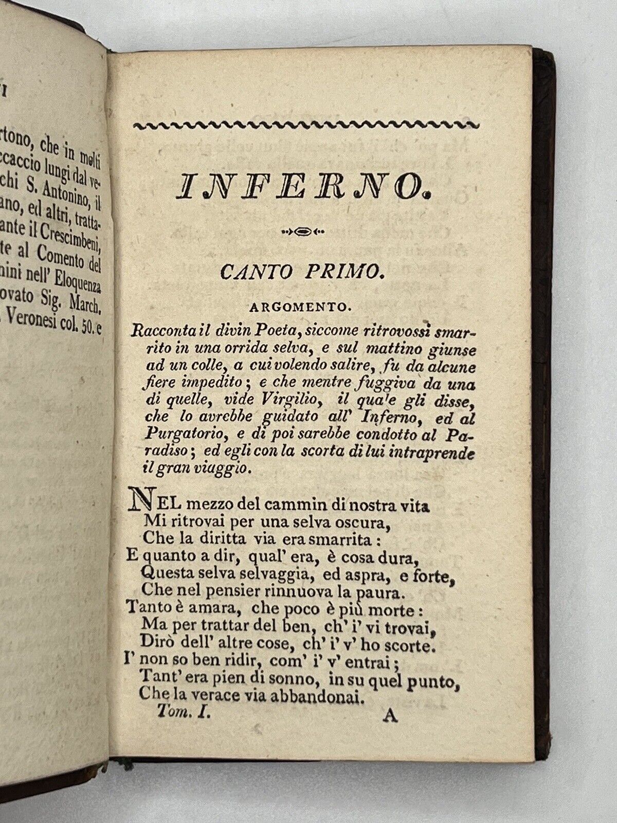 Dante's Divine Comedy: Inferno Purgatory & Paradise 1808