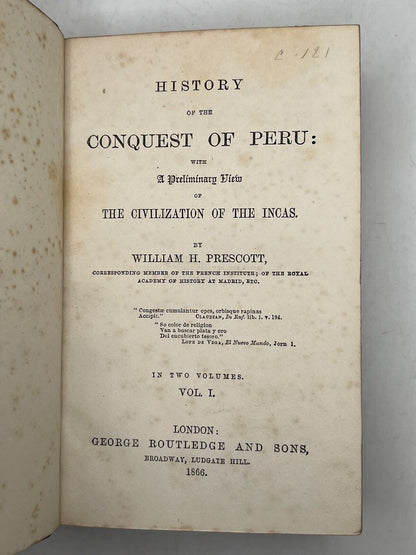 The Works of William Prescott 1859-67