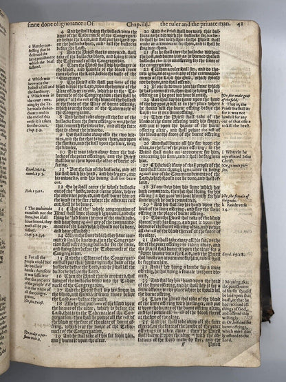 The Holy Bible 1608: Geneva - "Breeches" King James