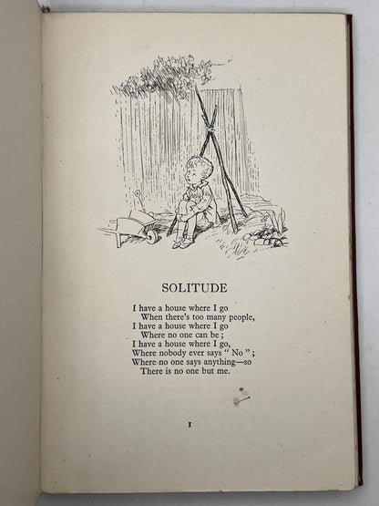 Now We Are Six by A. A. Milne 1927 First Edition First Impression