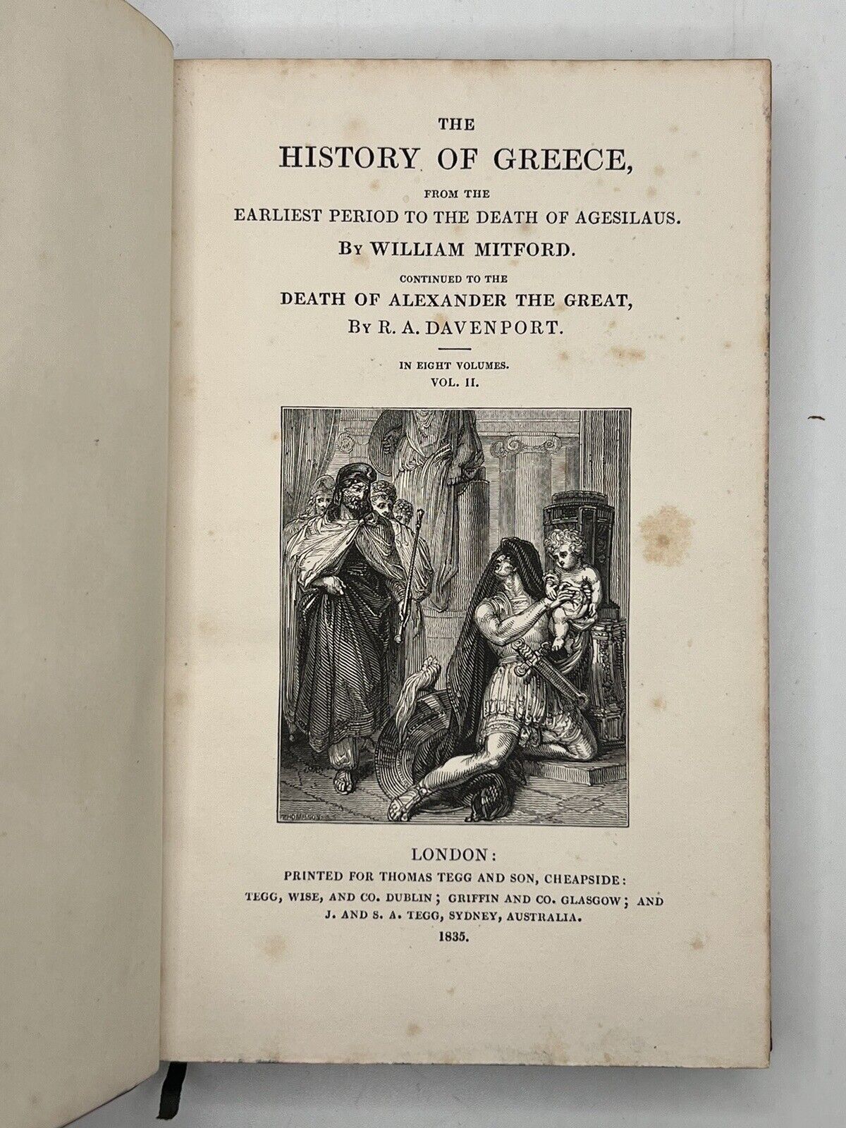 The History of Ancient Greece by W.Mitford 1835