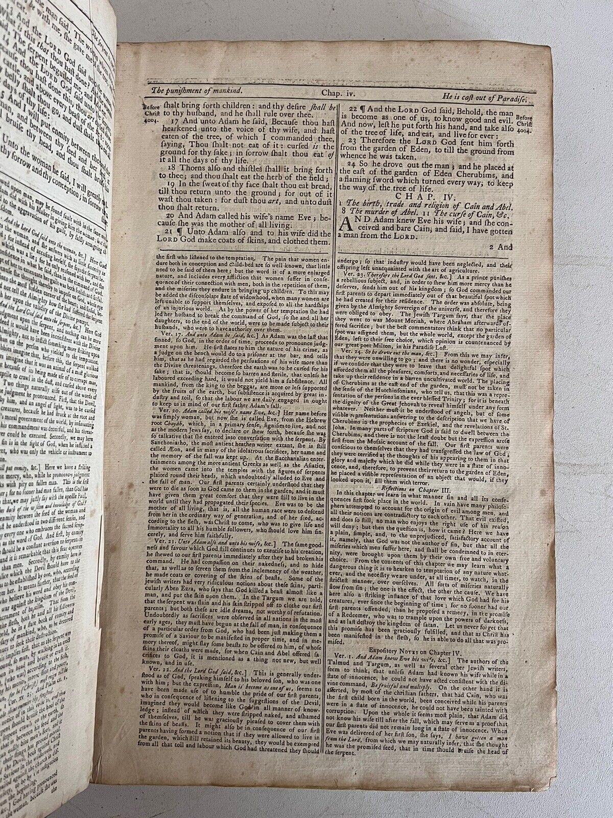 Antique King James Bible c.1790