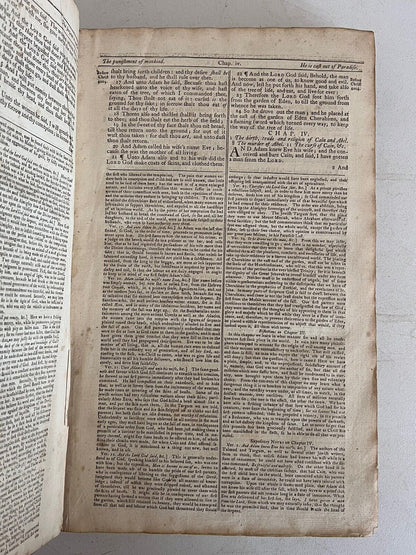 Antique King James Bible c.1790