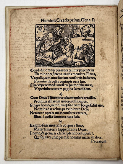 Biblicae Historiae Georg Aemilius 1539 Illustrated Post-Incunable Tyndale