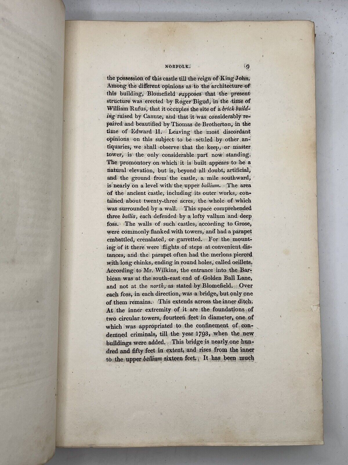 The History and Topography of Norfolk 1818