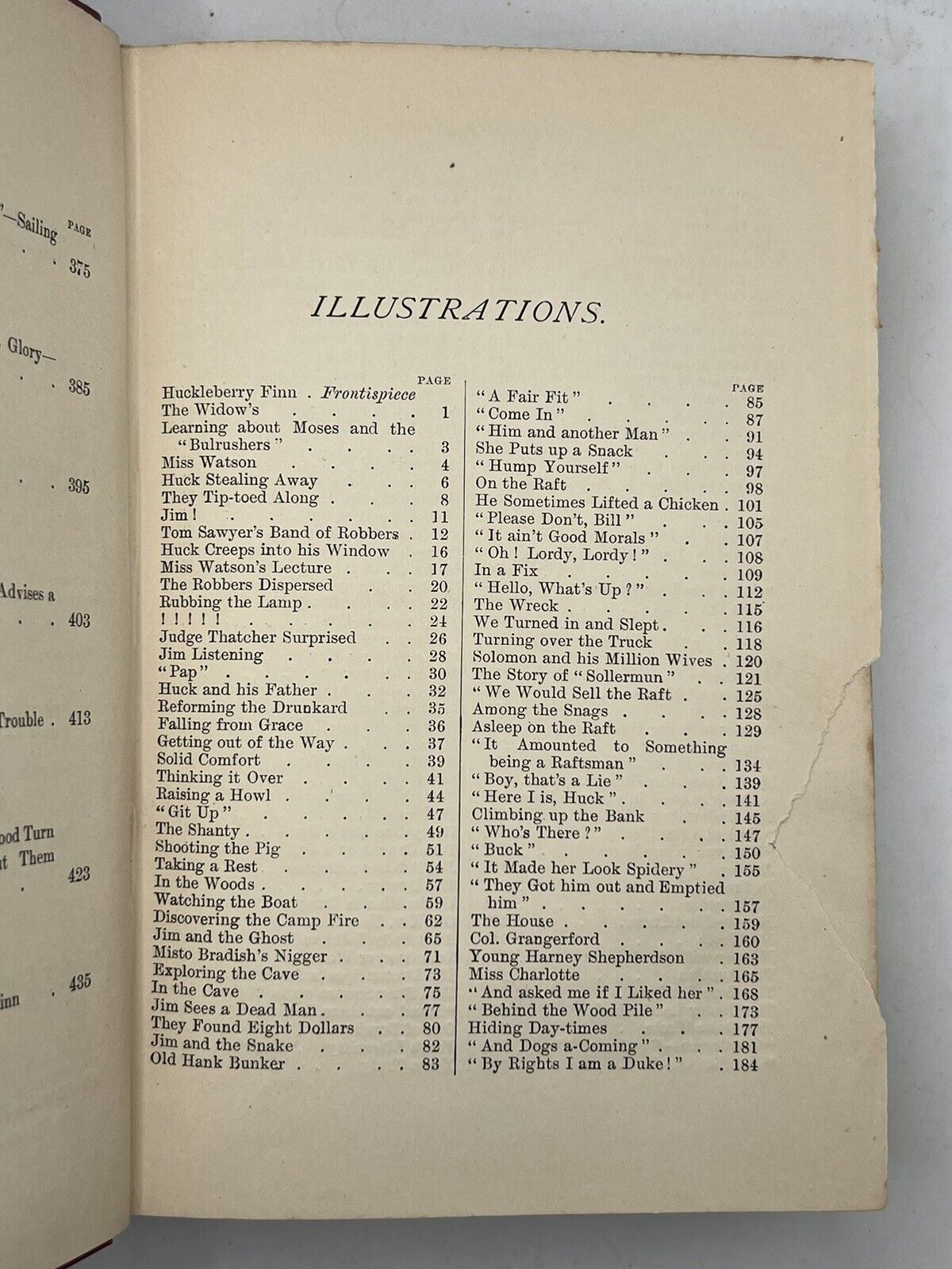 The Adventures of Huckleberry Finn by Mark Twain 1884 First Edition