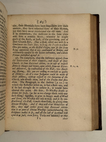 1685-8 Anglican vs Catholic Debate Sammelband