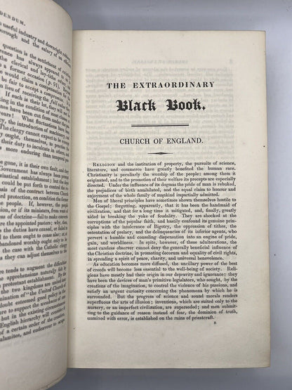 The Black Book: An Exposition of British Government Corruption 1835