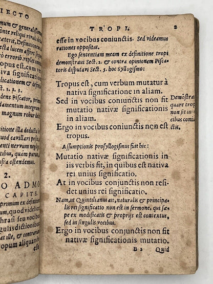 Exercitationum Theologicarum et Logicarum 1596