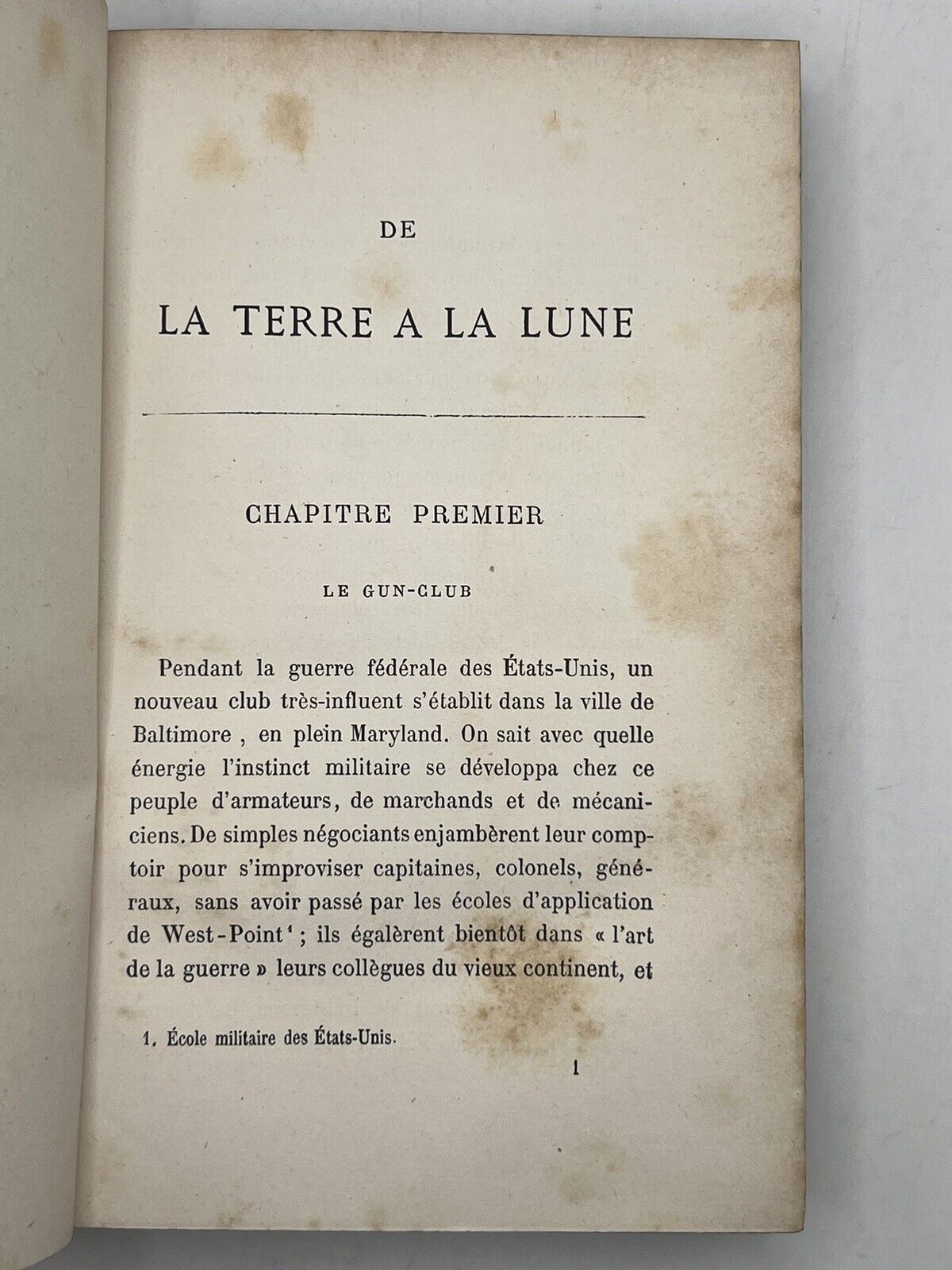 From the Earth to the Moon by Jules Verne c.1880 Rothschild