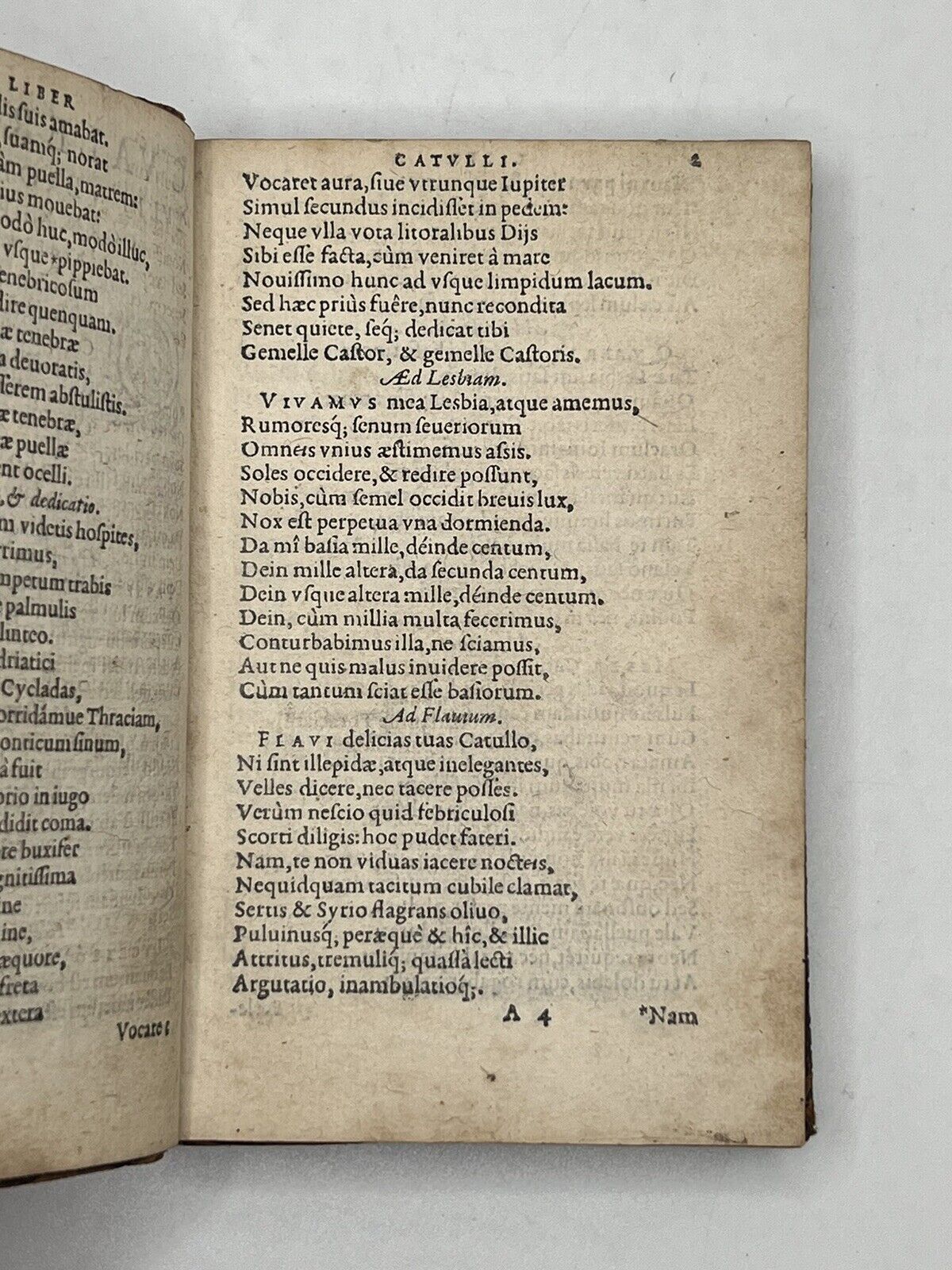 Catullus, Tibullus, Propertius, & Cornelius Gallus 1560 First Plantin Press Edition