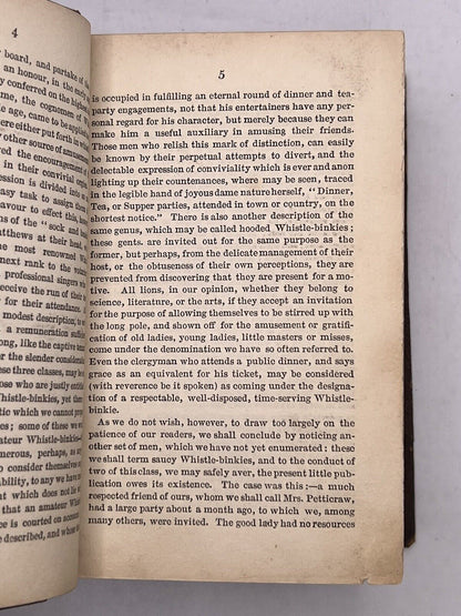 Whistle-Binkie; A Collection of Songs for the Social Circle 1842-6