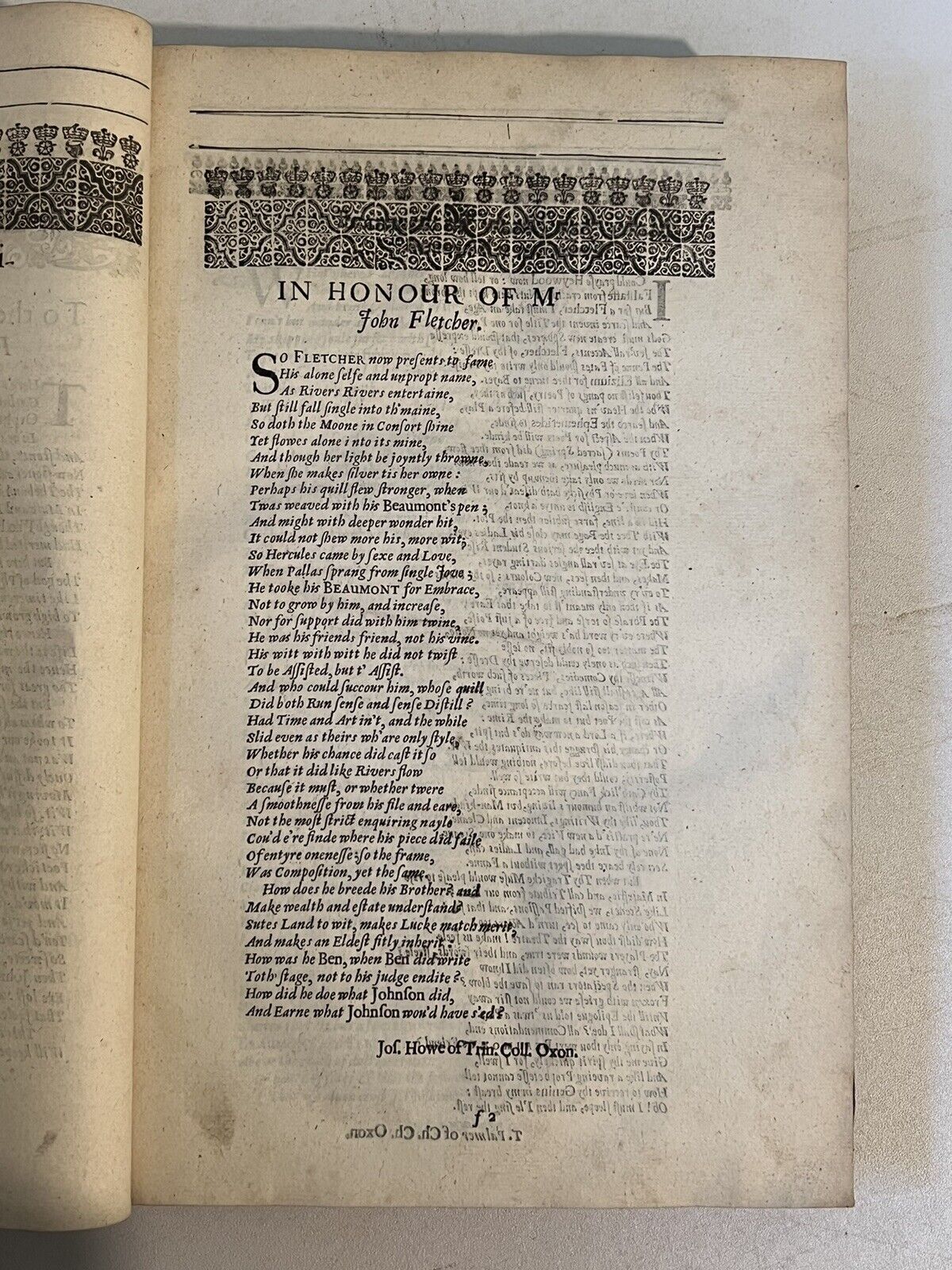 The First Folio of Beaumont & Fletcher 1647