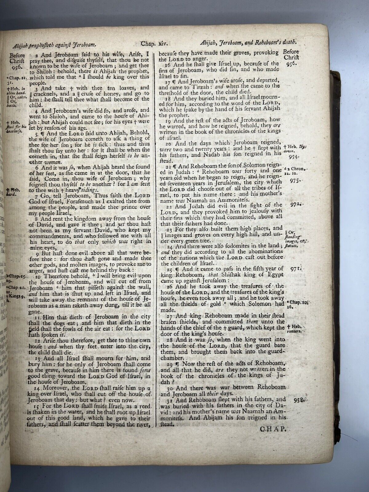 Antique King James Bible 1763