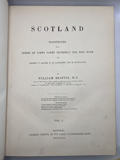 Scotland by William Beattie 1847