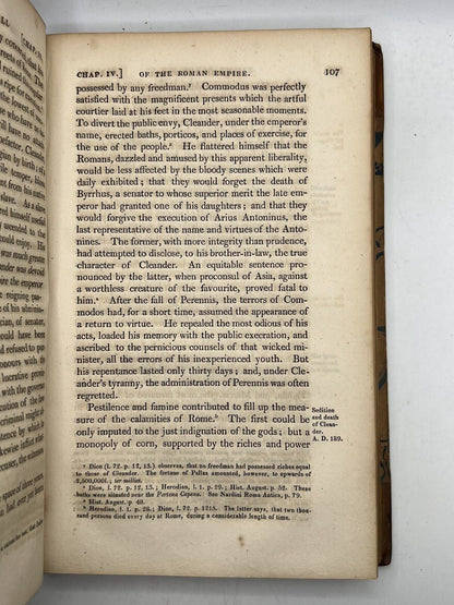 The Decline and Fall of the Roman Empire by Edward Gibbon 1821