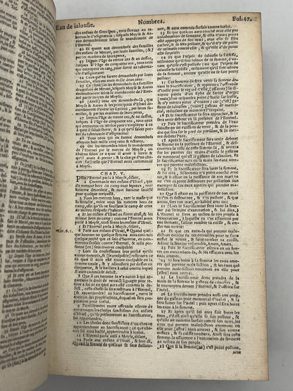 The Bible, Geneva Version, Amsterdam 1635 Rare