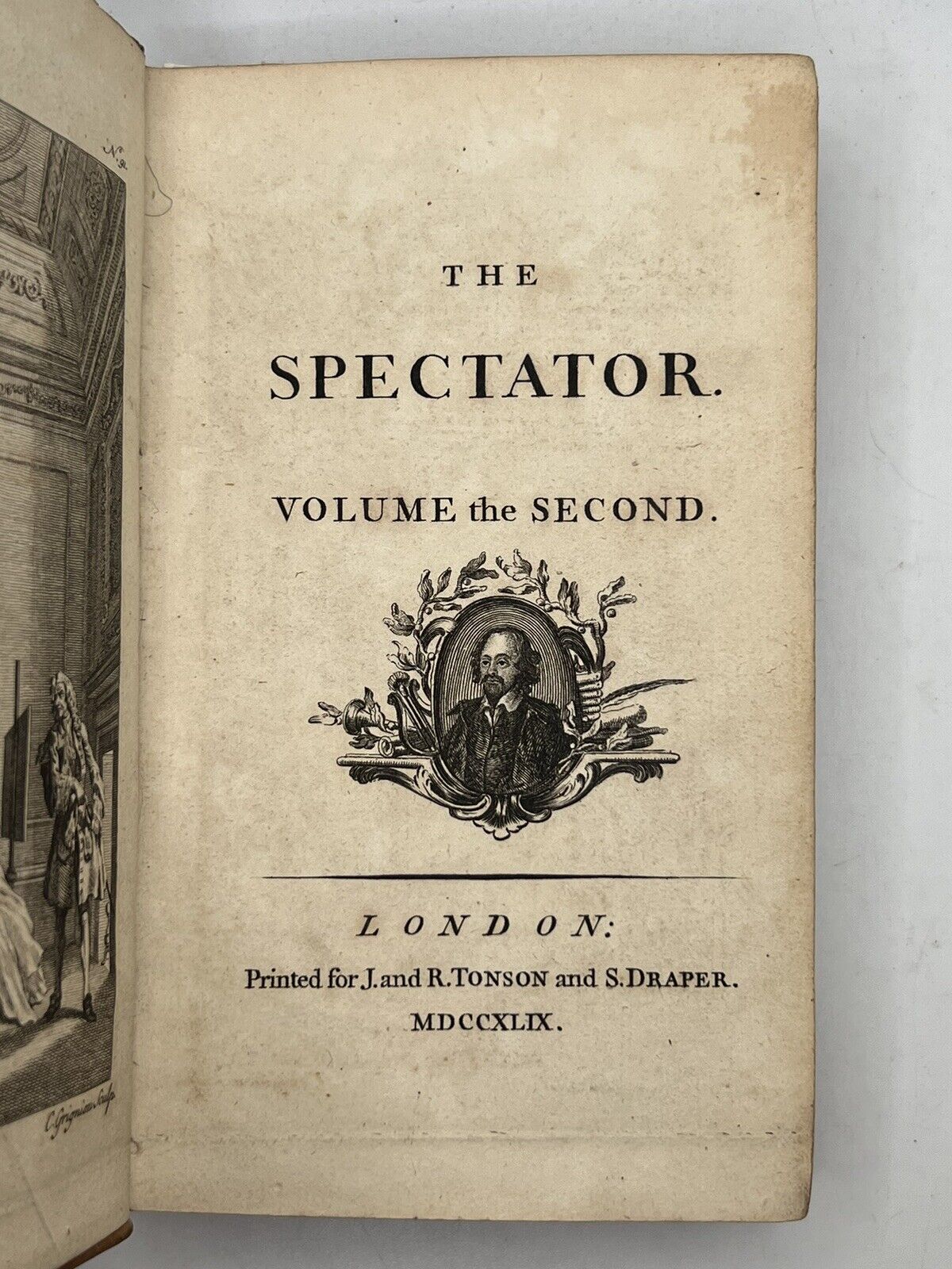 The Spectator by Joseph Addison 1749