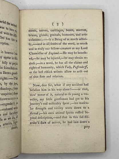 The Life and Opinions of Tristram Shandy by Laurence Sterne 1773