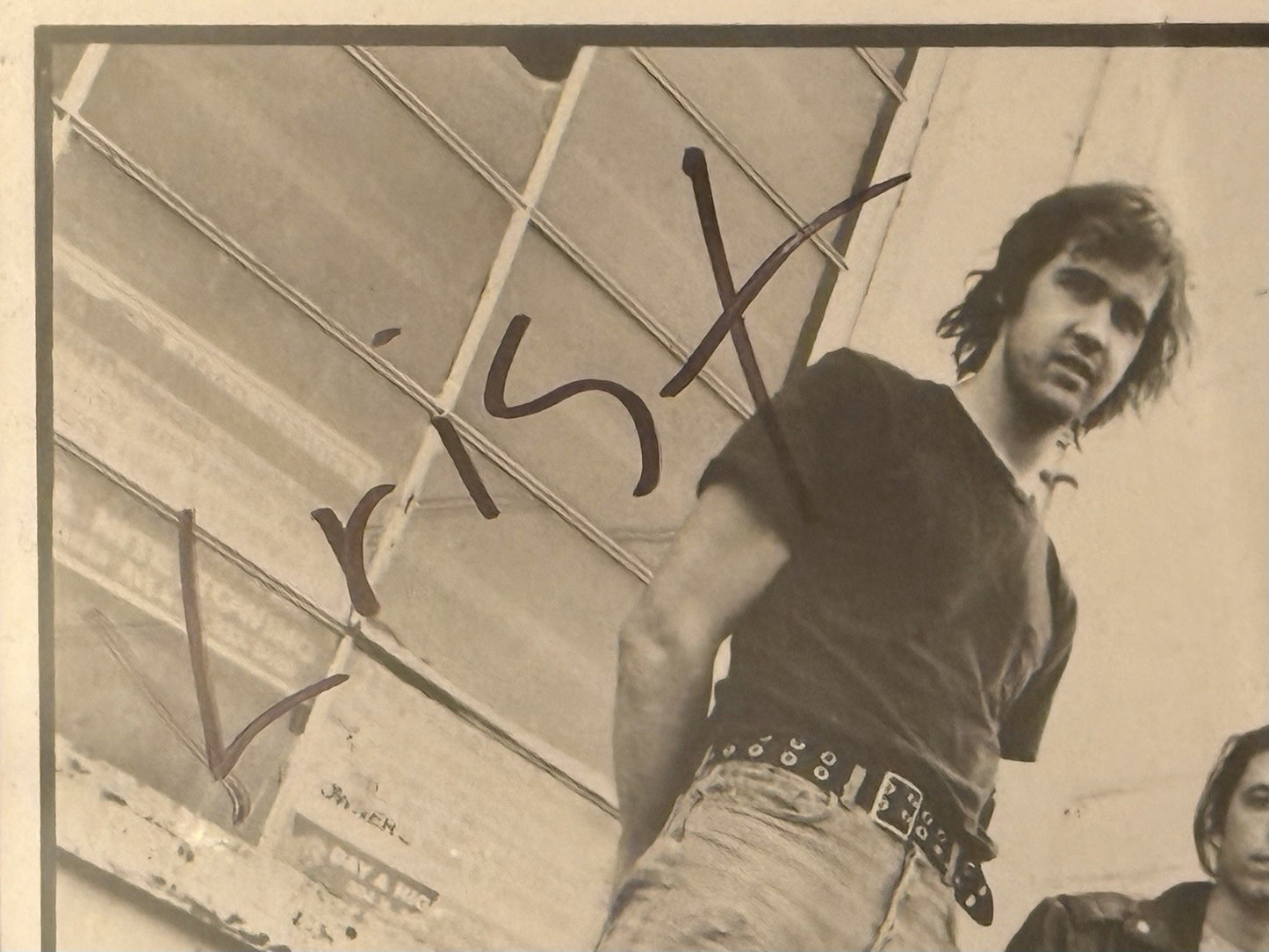 Nirvana Signed Promotional Photo with Kurt Cobain 1991