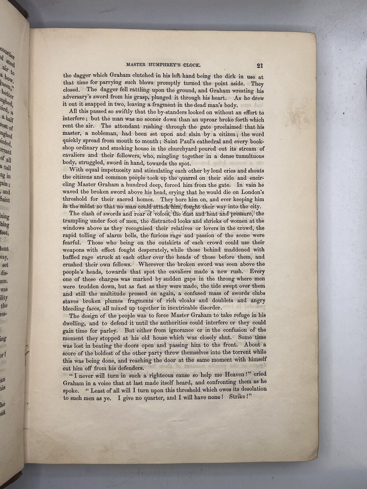 Master Humphrey's Clock by Charles Dickens 1840-41 First Edition Original Cloth