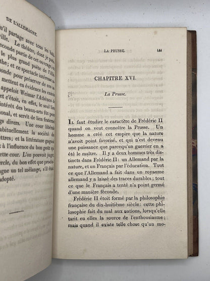 De L'Allemagne by de Stael 1813