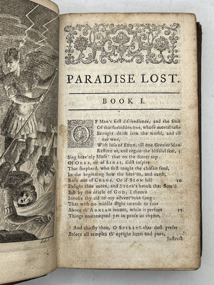 Paradise Lost by John Milton 1730