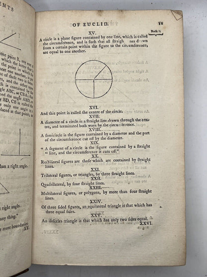 The Elements of EUCLID 1799 Simson English Edition