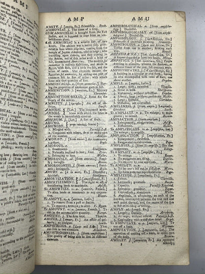 A Dictionary of the English Language by Samuel Johnson 1794