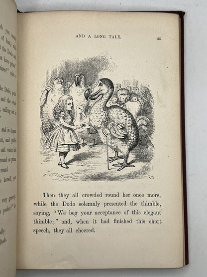 Alice in Wonderland by Lewis Carroll 1867 First Edition