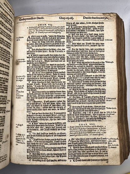 The King James Bible 1621 Rare Early Edition with Misprints