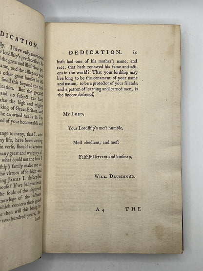 The History of Scotland from 1423 to 1542 by William Drummond 1749