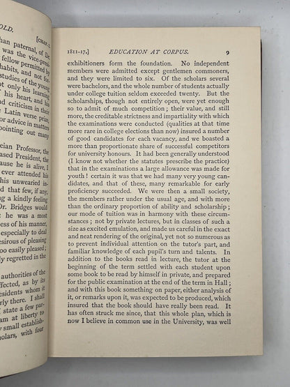 The Life of Thomas Arnold by Arthur Stanley 1881