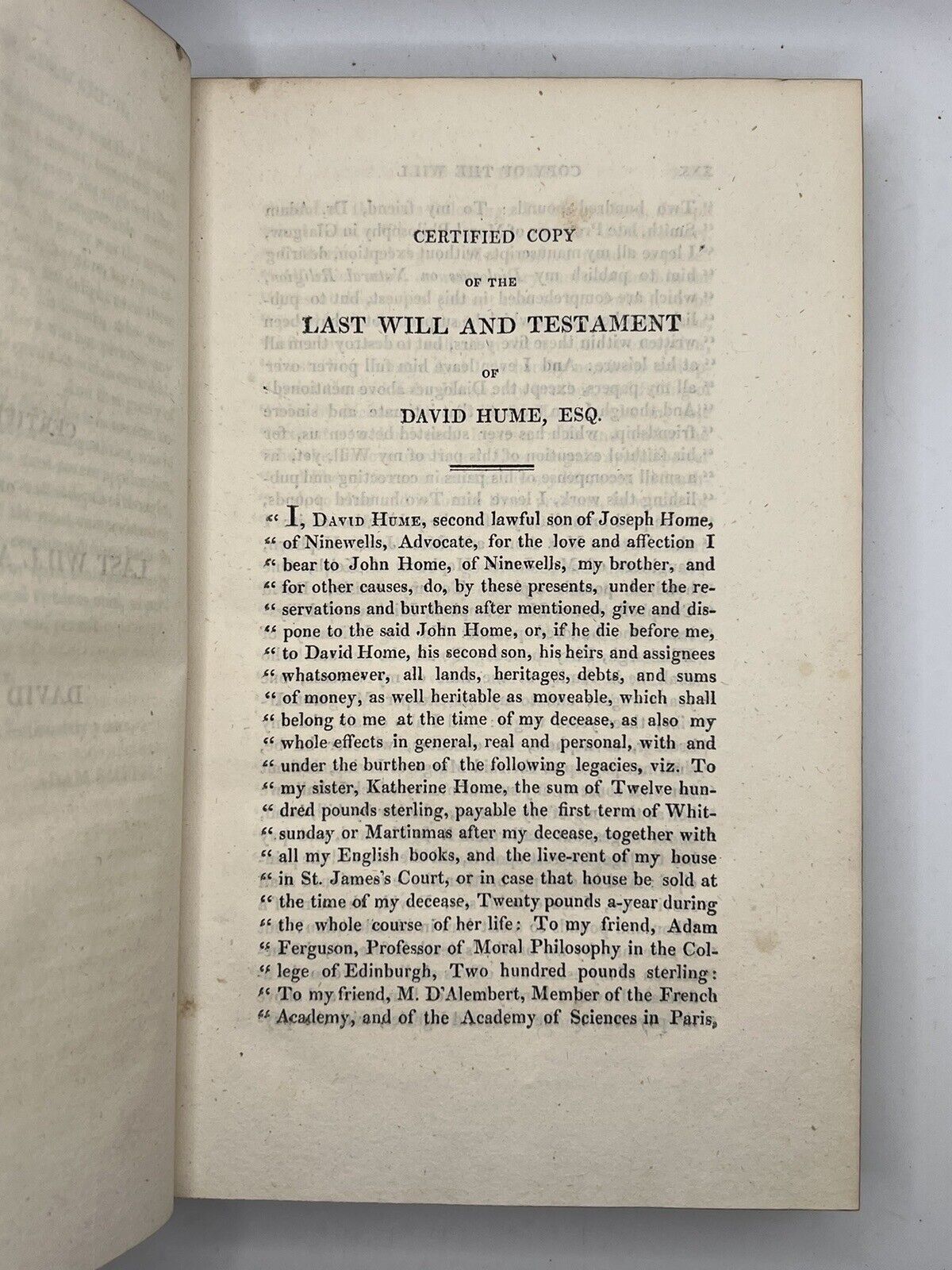 The History of England by David Hume & Tobias Smollett 1820