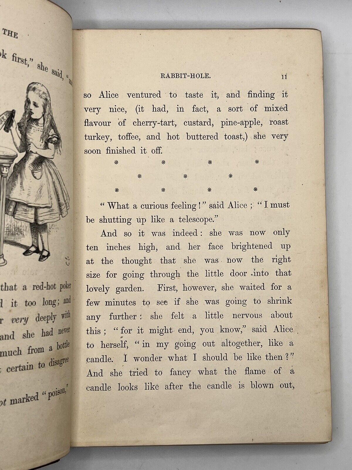 Alice's Adventures in Wonderland by Lewis Carroll 1867 First Edition in Original Cloth