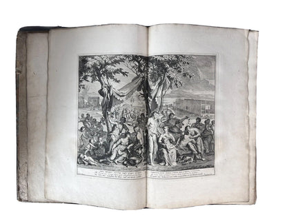 A Stunning Set of 40 HUGE Biblical Prints / Plates After G. Hoet (c.1700)