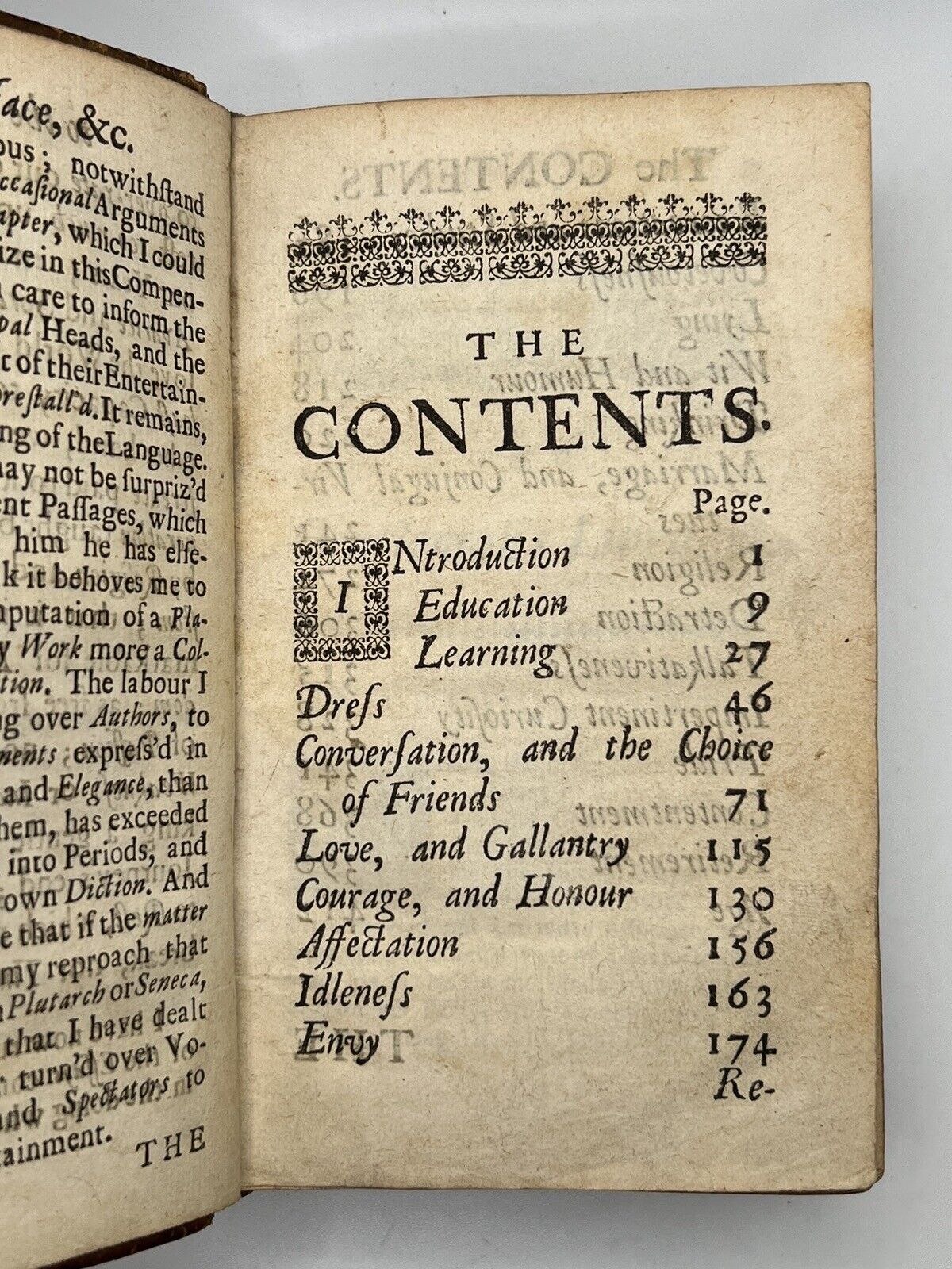 The Gentleman's Library: Rules for Conduct 1715 First Edition [George Berkeley]