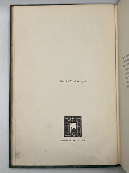 Winnie the Pooh by A. A. Milne 1926 First Edition First Impression