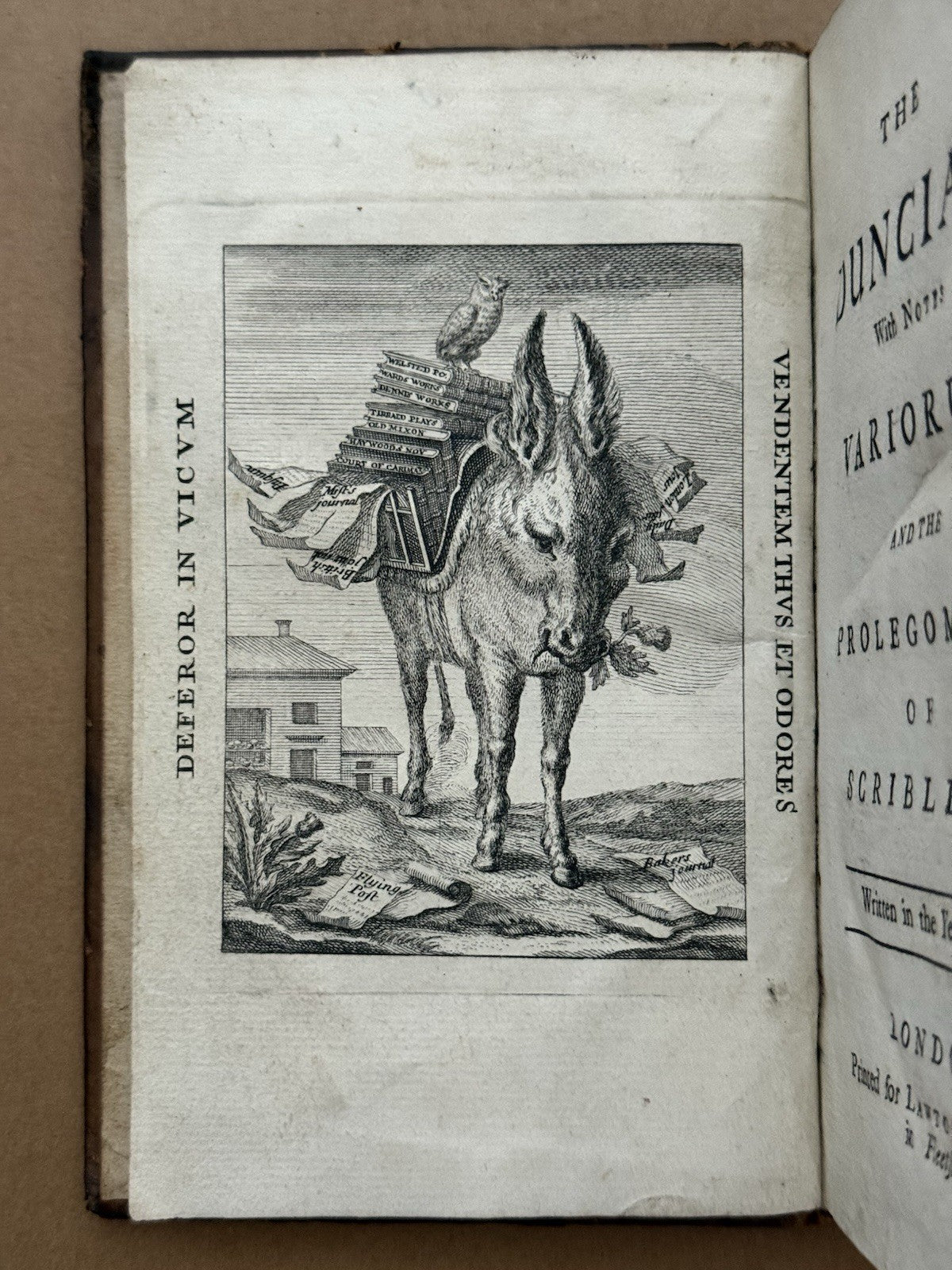 The Dunciad by Alexander Pope 1732
