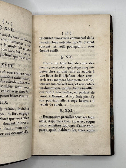 The Pleasures of Life by Abel Dufresne 1816 First Edition