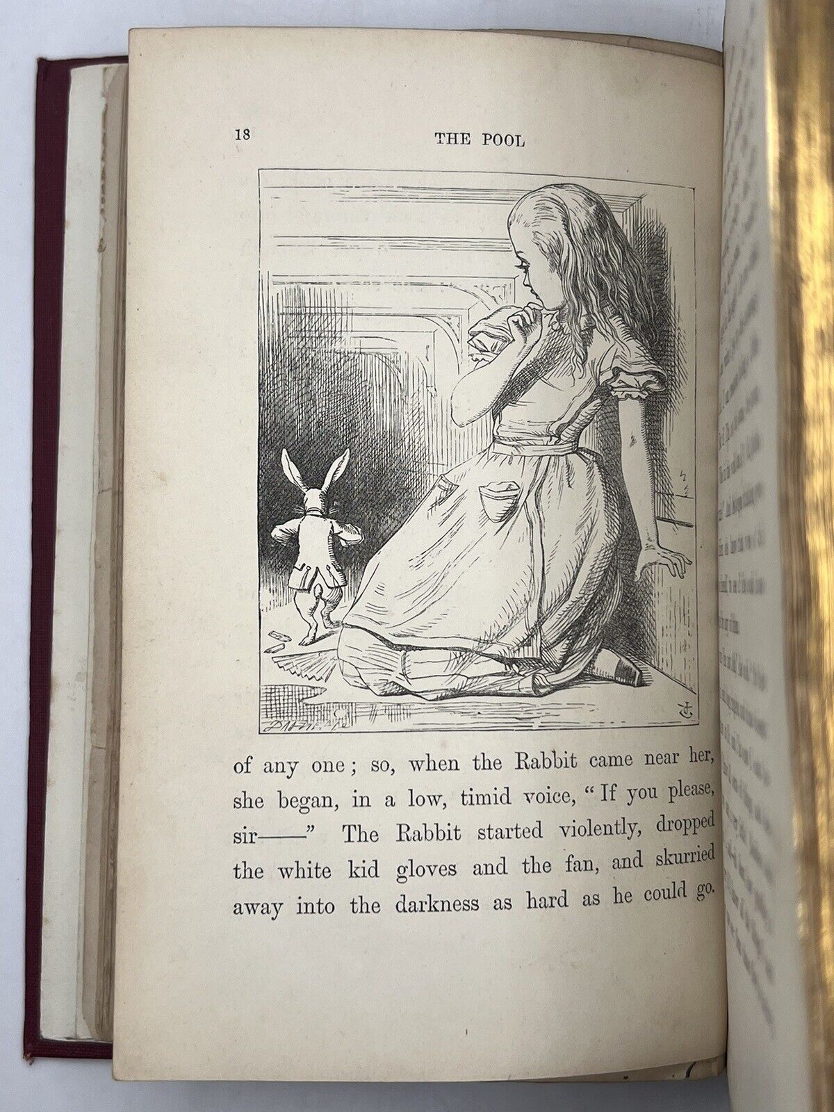 Alice's Adventures in Wonderland by Lewis Carroll 1866 First Edition