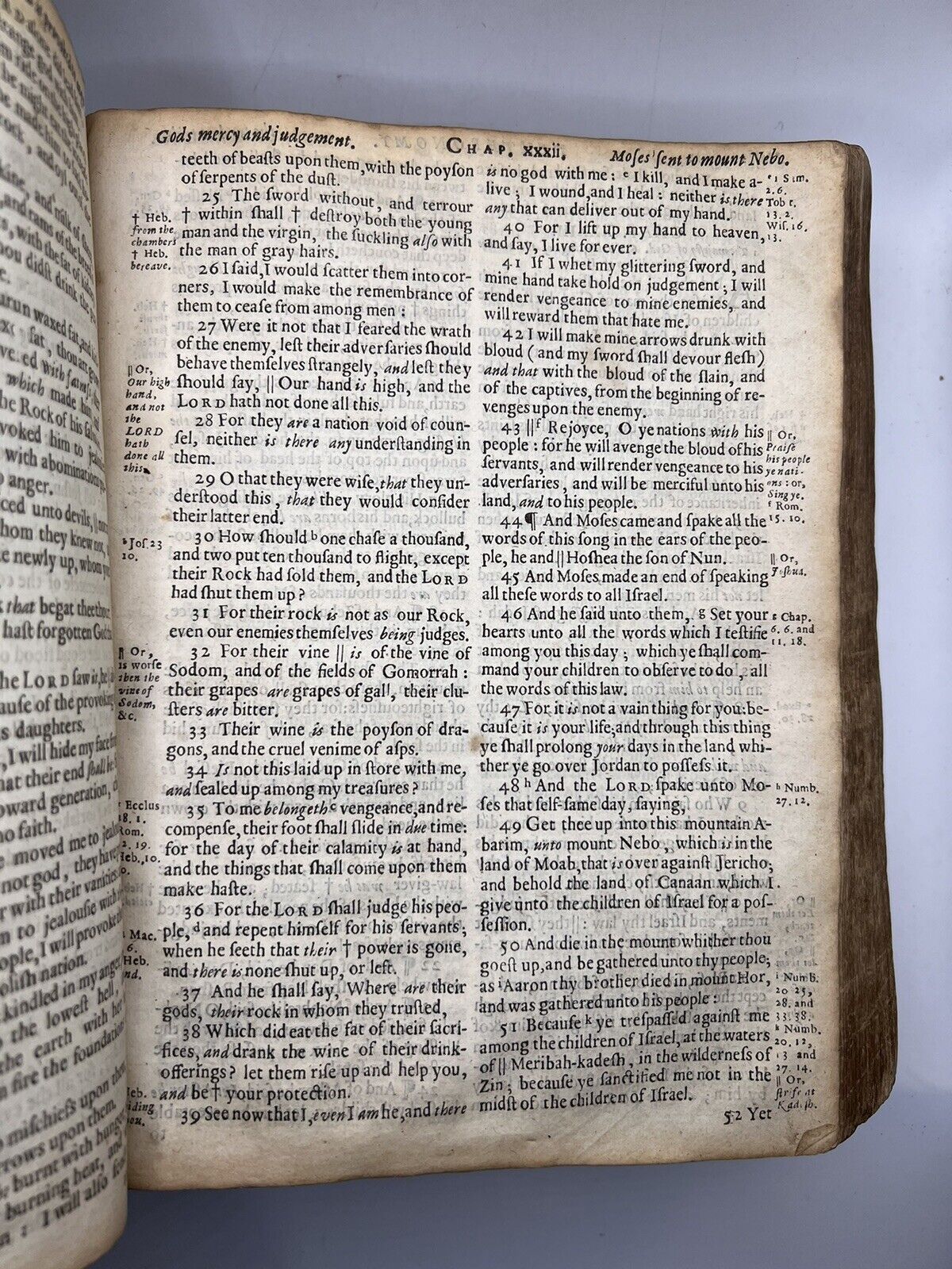 Antique King James Bible 1670; Cambridge Hayes Bible