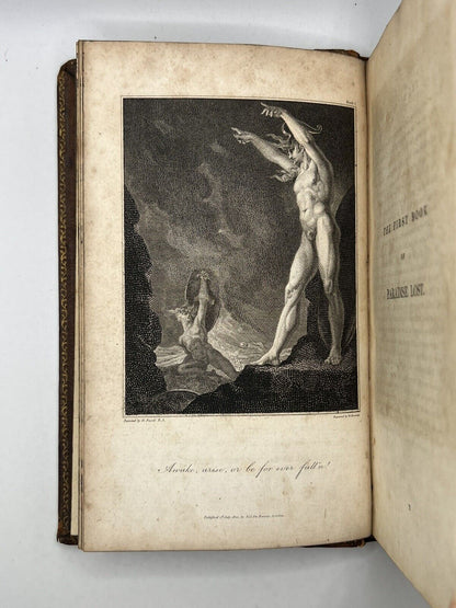 Paradise Lost by John Milton 1802 Illustrated Edition