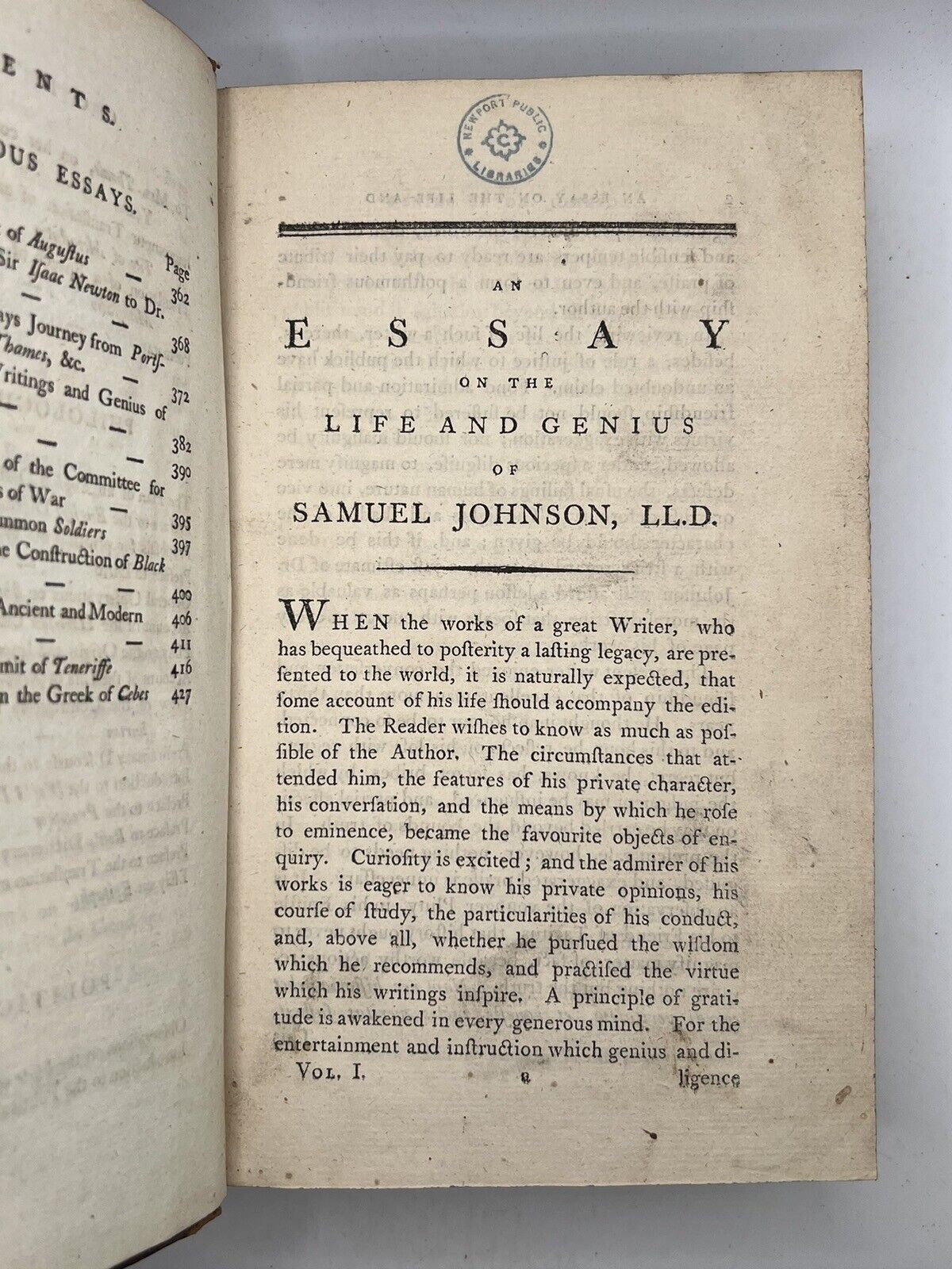 The Works of Samuel Johnson 1793 The Important Arthur Murphy Edition