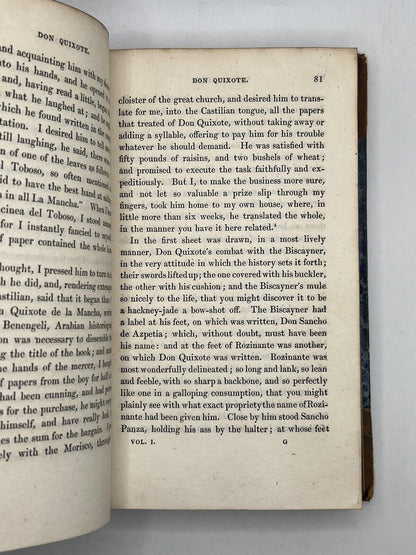 The Life and Adventures of Don Quixote by Miguel De Cervantes 1820