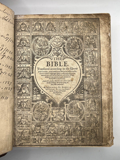 The Holy Bible 1606: GENEVA BIBLE