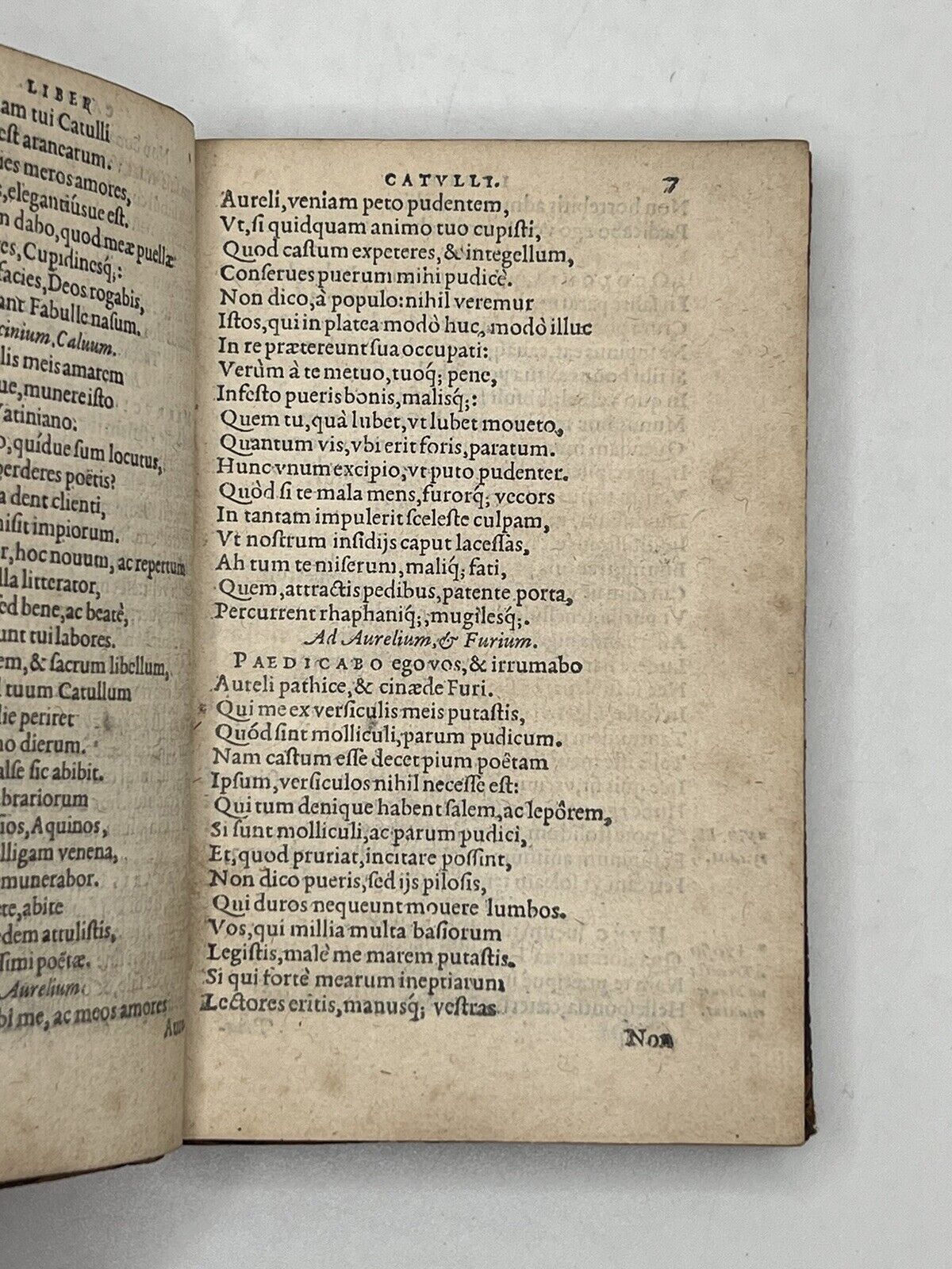 Catullus, Tibullus, Propertius, & Cornelius Gallus 1560 First Plantin Press Edition