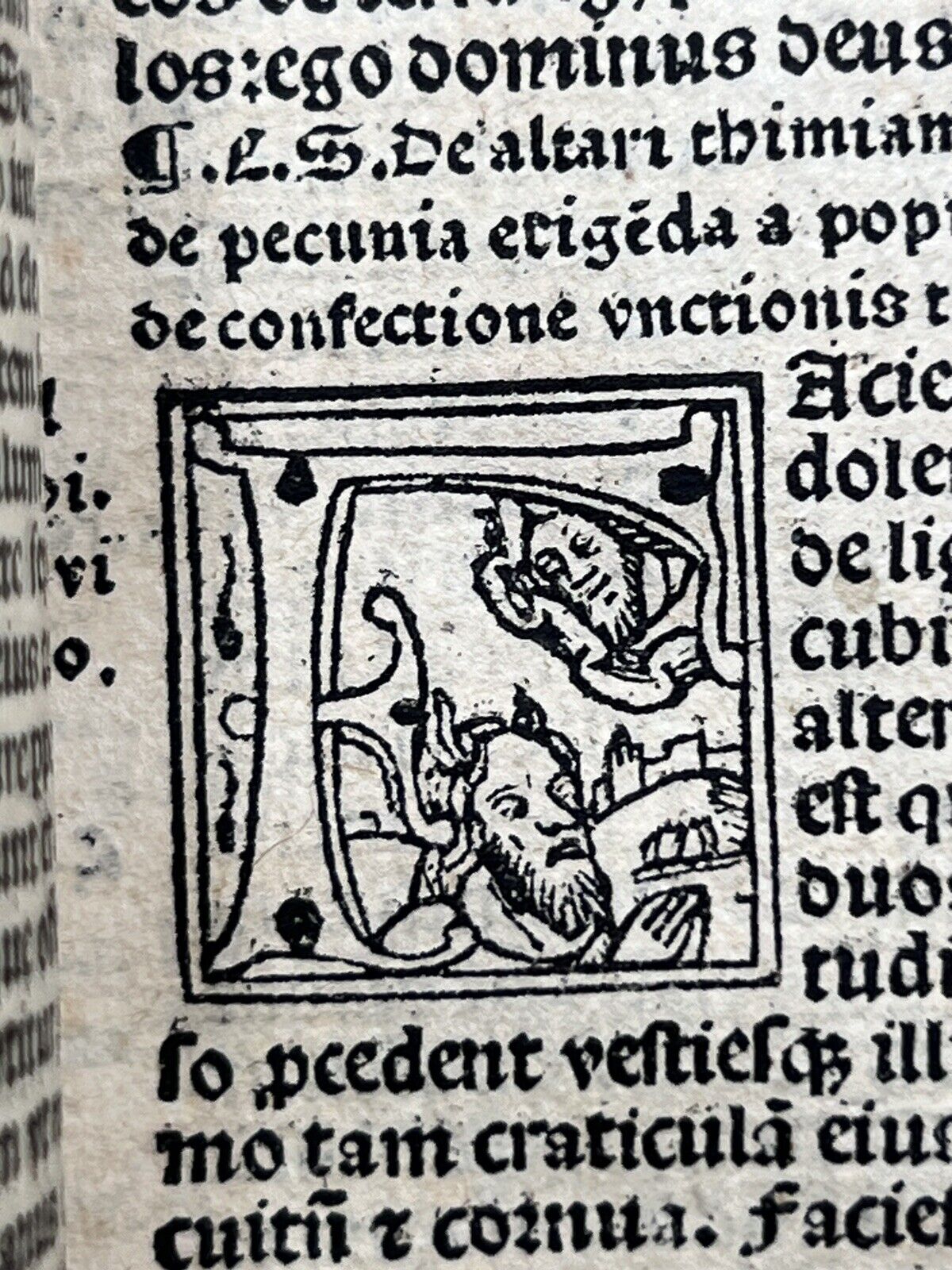 Biblia Latina 1514; Illustrated Post-Incunable Octavo Bible