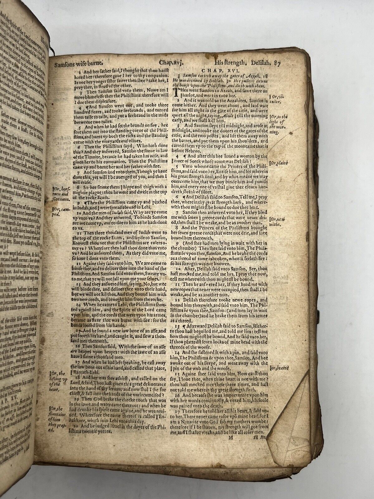 Antique English Bible 1605