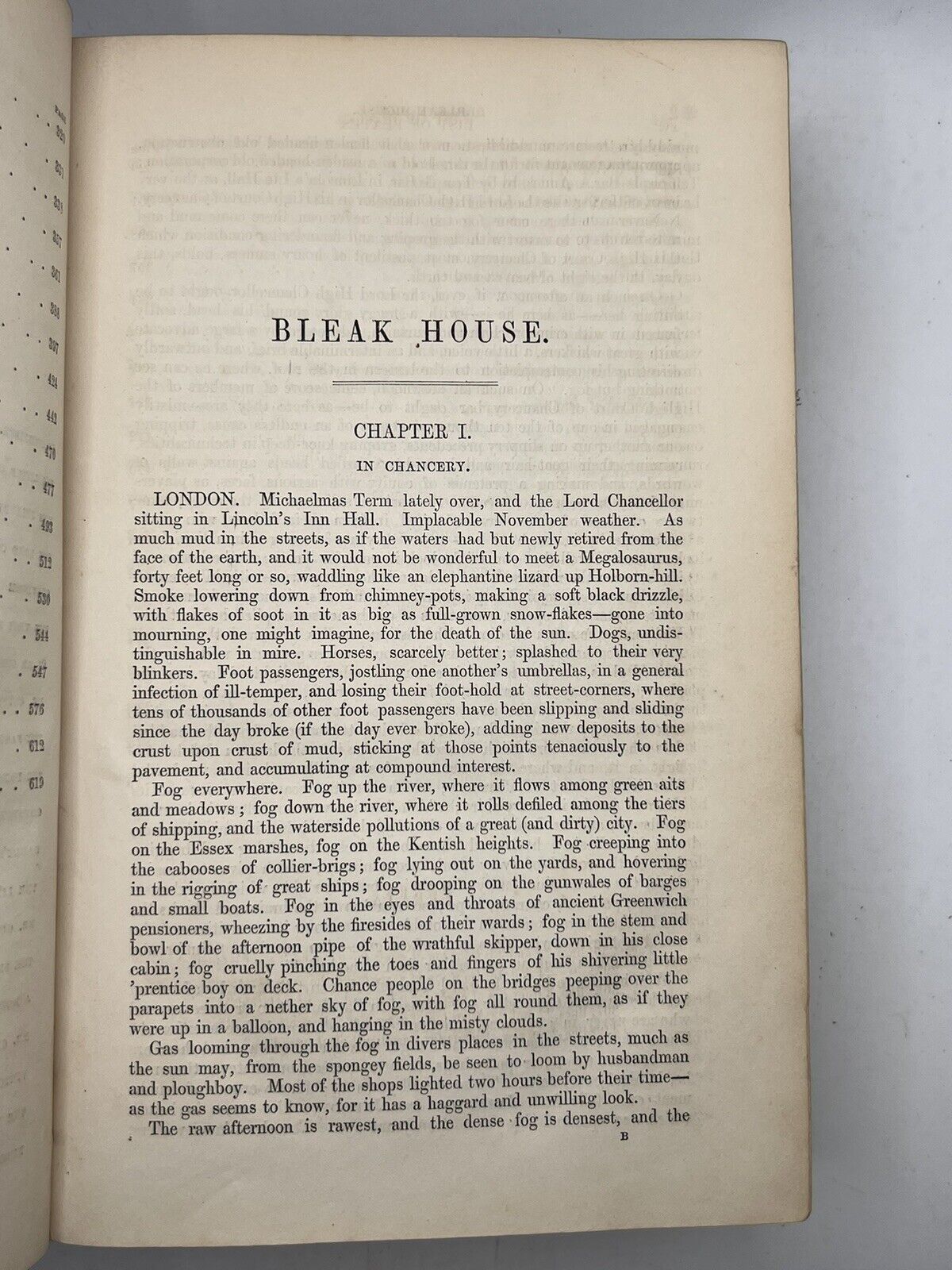 Bleak House by Charles Dickens 1853 First Edition First Impression